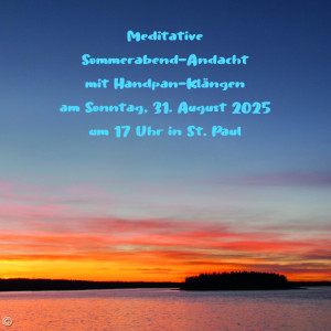 Sommerabendandacht